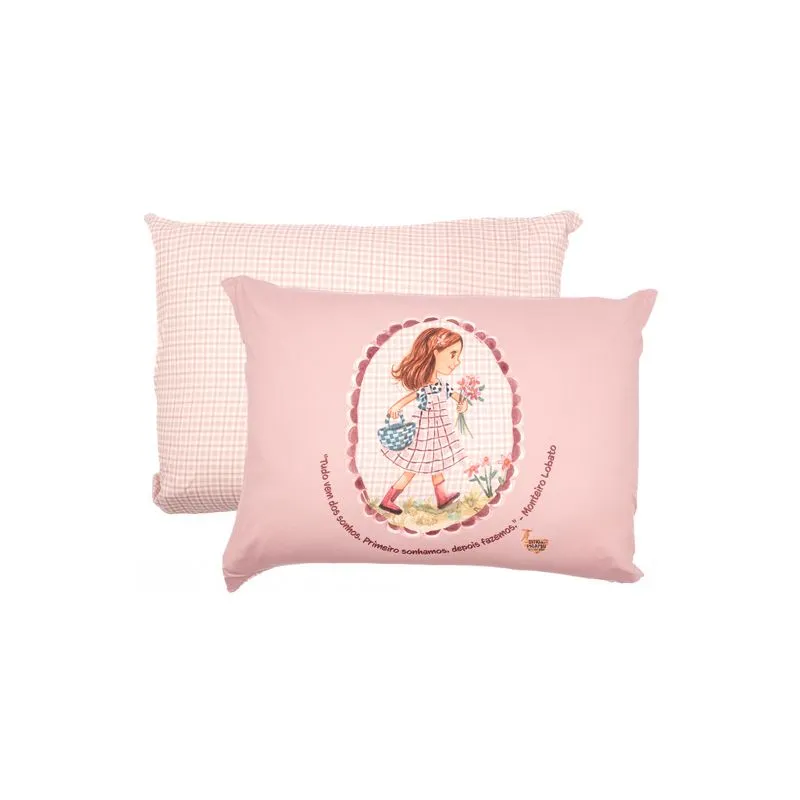 Kit Fronha Feminina Sítio Do Picapau Amarelo Rosa-3/TU
