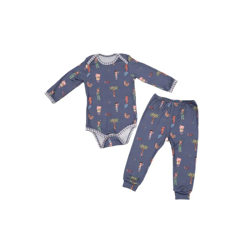 Conjunto Masculino Baby Sítio Do Picapau Amarelo Azul-2/M