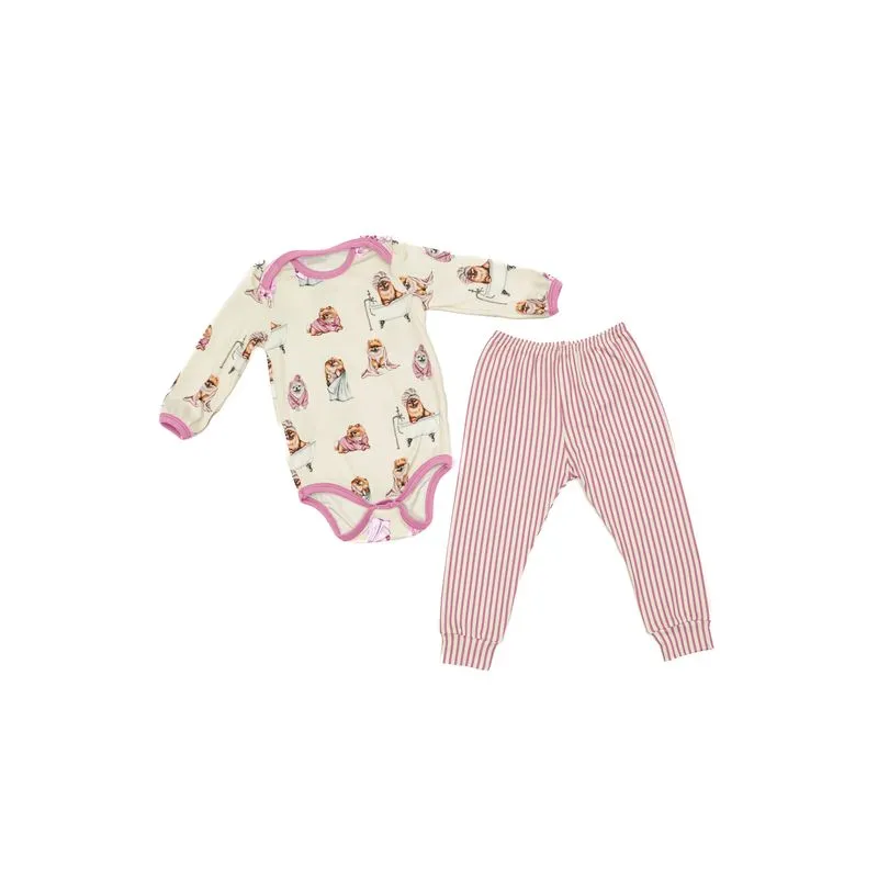 Conjunto Baby Lyla Spa Branco/P