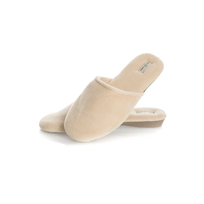 Chinelo Em Plush Bel Bege/36