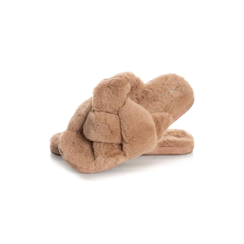 Chinelo Feminino Zoe Bege/35