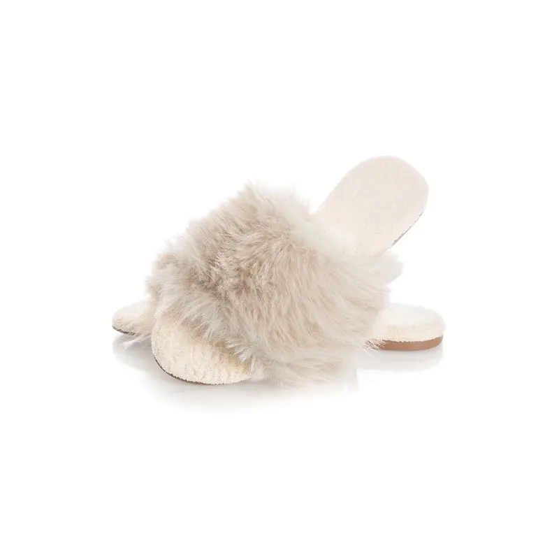Chinelo Feminino Mila Branco/37