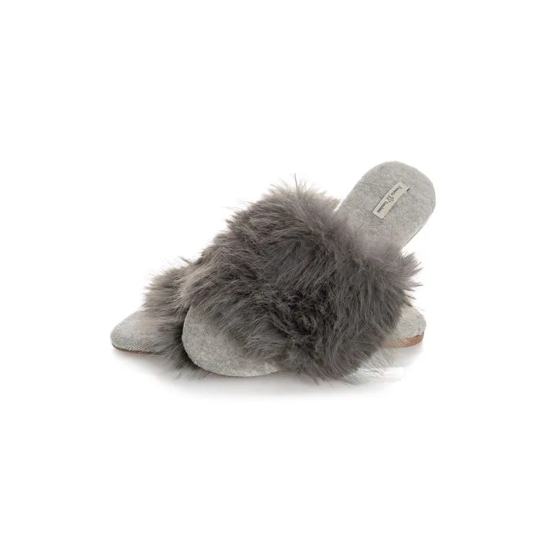 Chinelo Feminino Mila Cinza/37