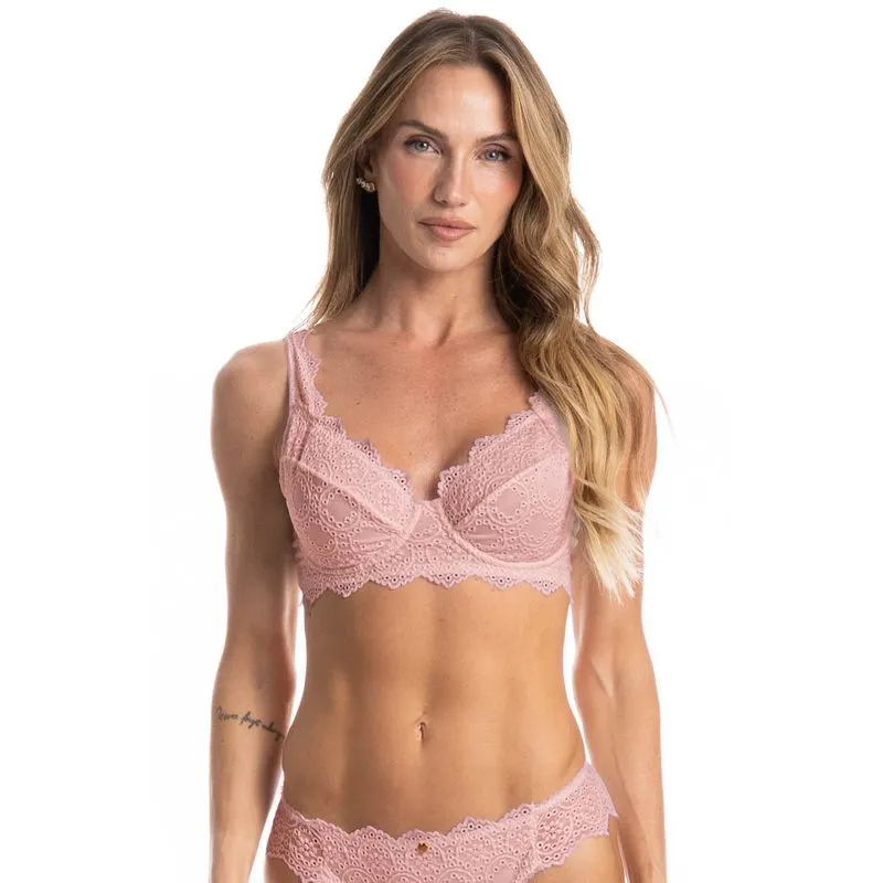 Sutiã Em Renda Íris Nani Rosa-3/42