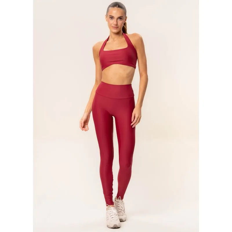 Calça Legging Seamless Shape Dual Core Vivame Vermelho/M