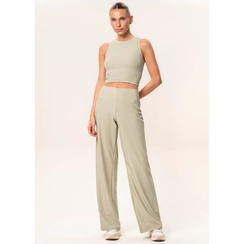 Calça Reta Invisible Slim Shape Neutral Vivame Bege/P