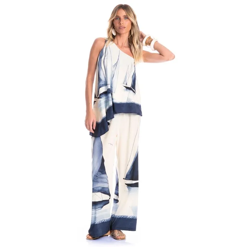 Conjunto Feminino Veleiros Branco/M