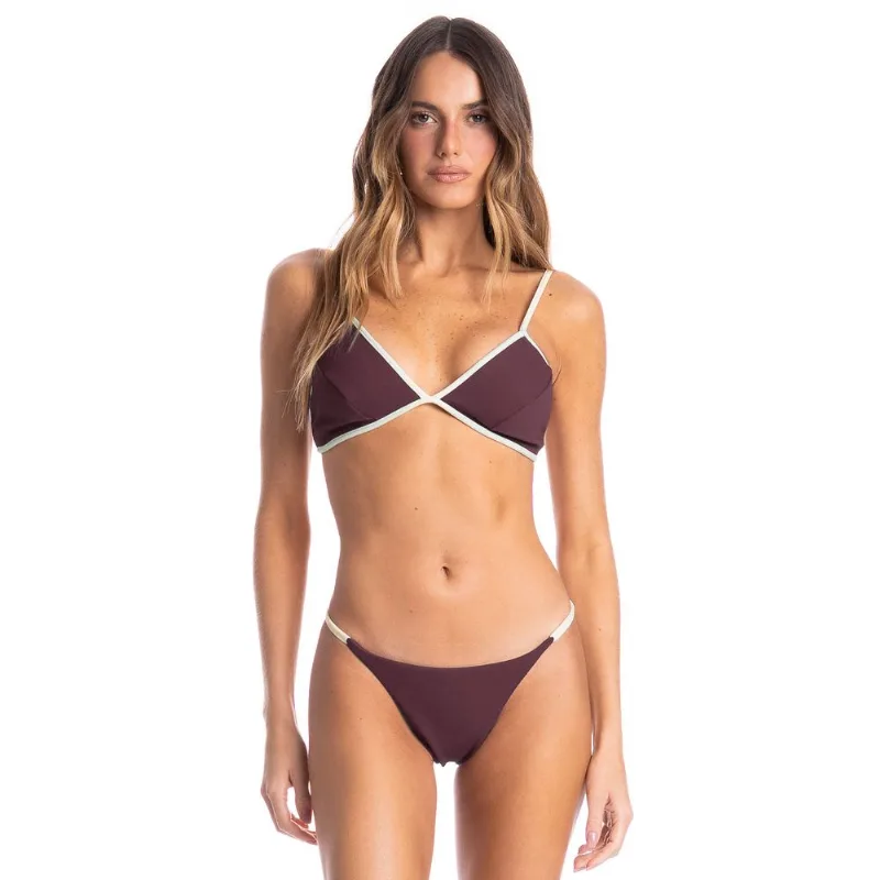 Biquíni Feminino Emy String Bicolor Vermelho/M