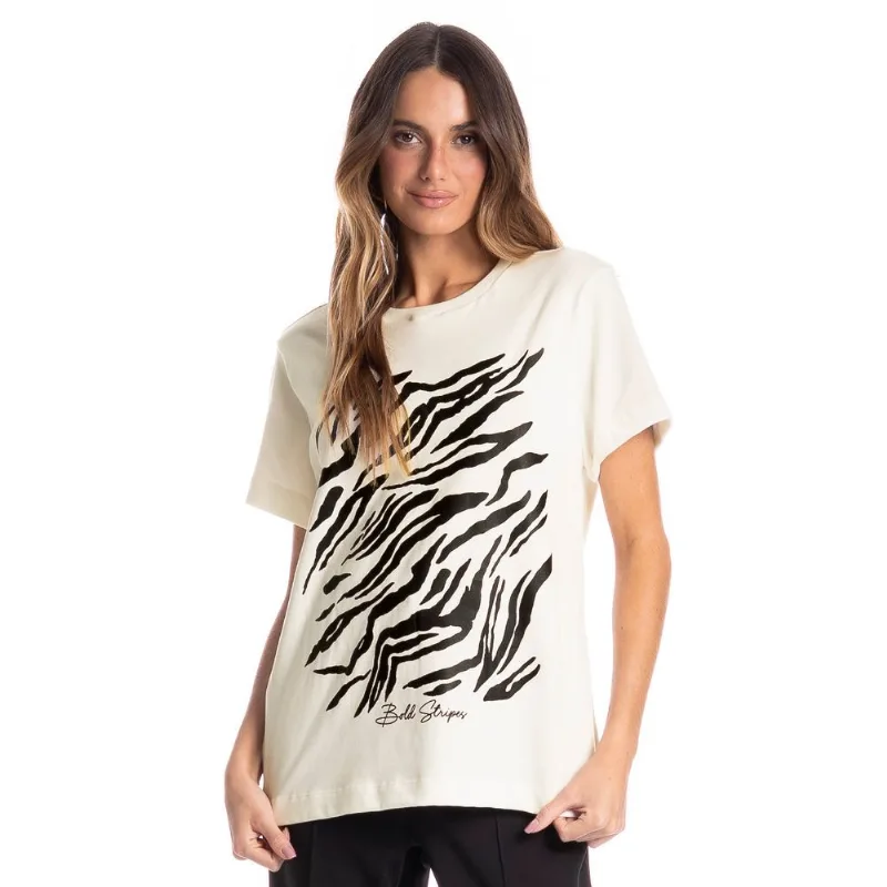 Camiseta Feminina Riviera Branco/G