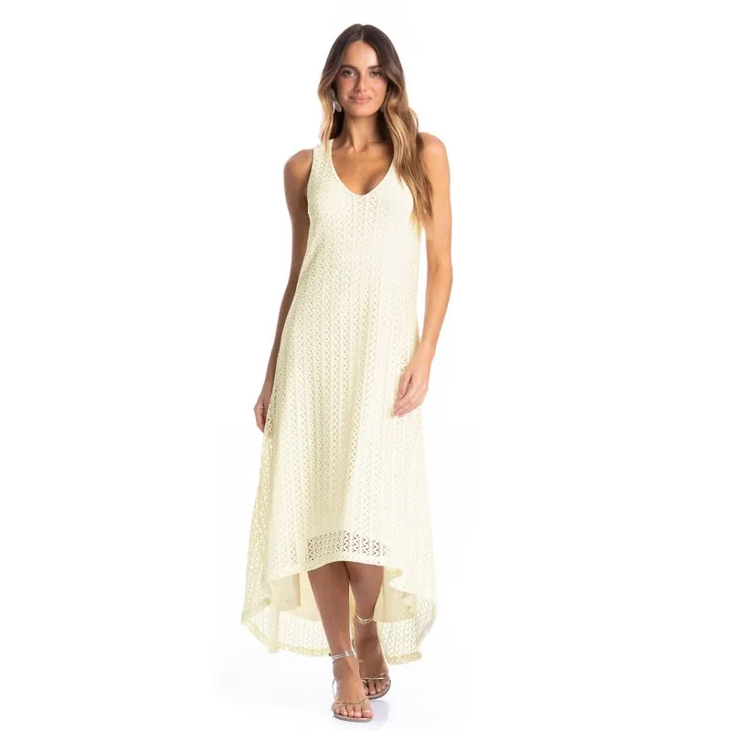 Vestido Feminino Mullet Oásis Branco/G