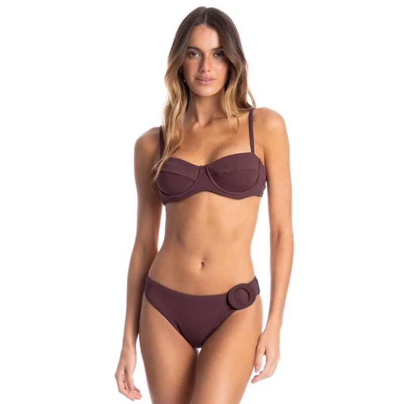 Biquíni Feminino Corset Slim Barolo Vermelho/M