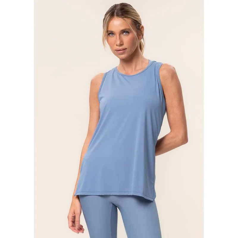 Regata Costas Transpassada Balance Vivame Azul/M