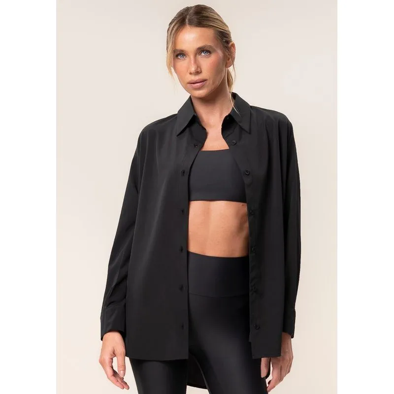 Camisa Feminina Kayla Vivame Preto/P