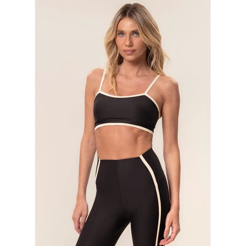 Top Alcinha Curve Vivame Preto/G