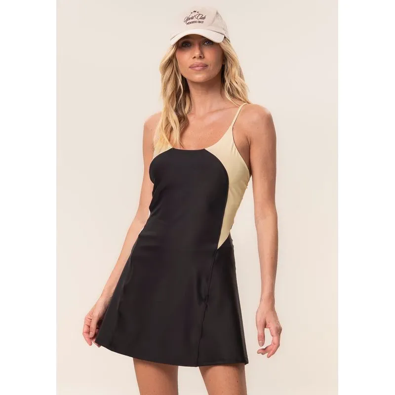 Vestido Com Shorts Curve Vivame Preto/P