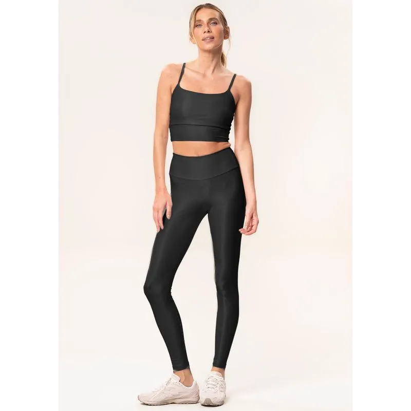 Calça Legging Essential Shape Glow Black Vivame Preto/G
