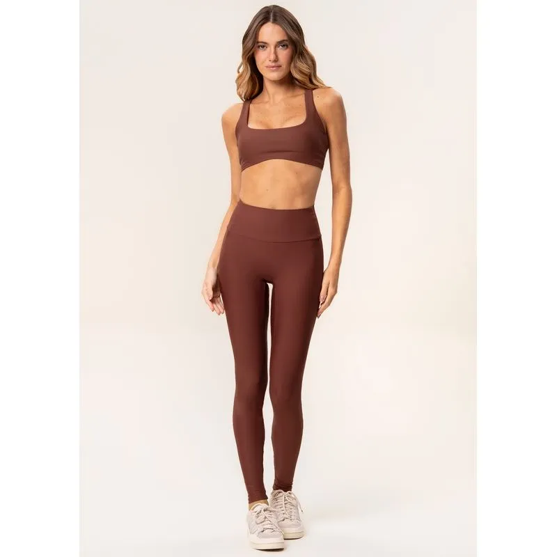 Calça Legging Seamless Shape Daily Vivame Marrom/G