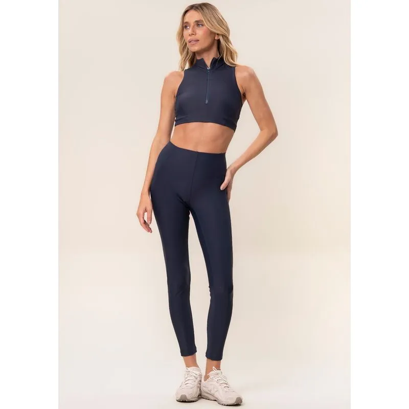 Calça Legging Invisible Slim Shape Elevate Vivame Azul Marinho/PP