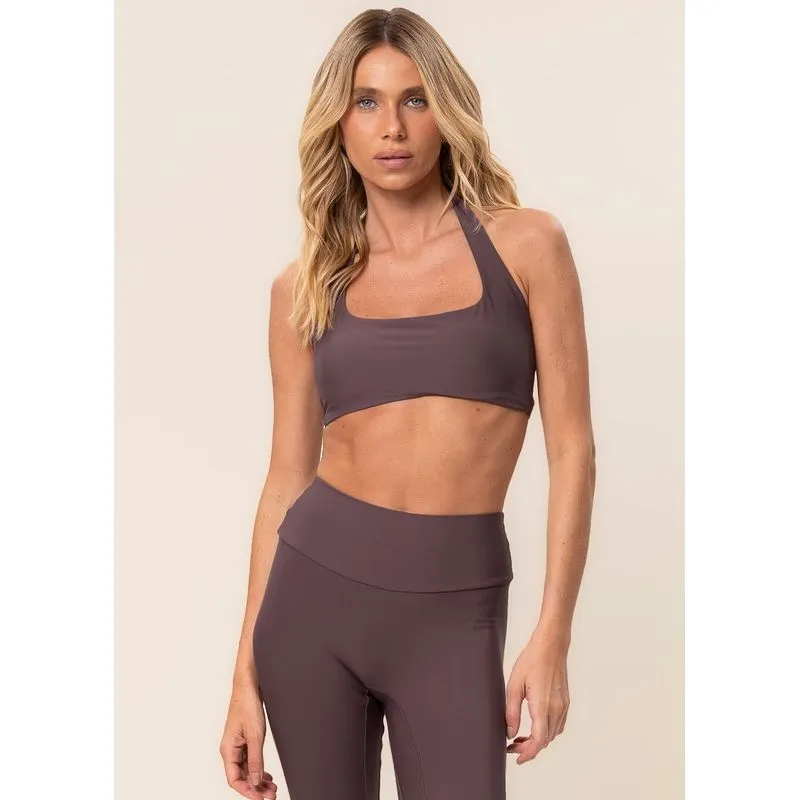 Top Halter Neck Core Vivame Roxo/M