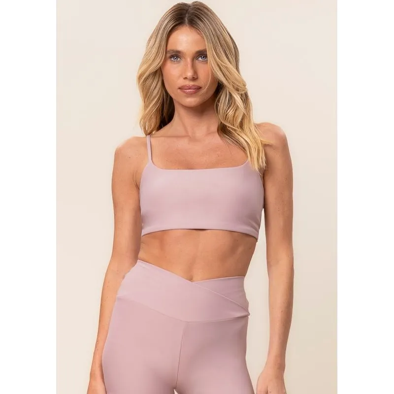 Top Costas Cruzadas Blushed Vivame Rosa-3/M