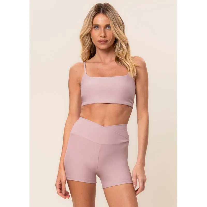 Shorts Curto Wrap Shape Blushed Vivame Rosa-3/PP