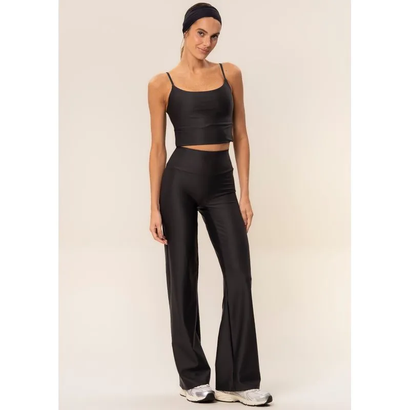 Calça Reta Seamless Shape Blushed Vivame Preto/P
