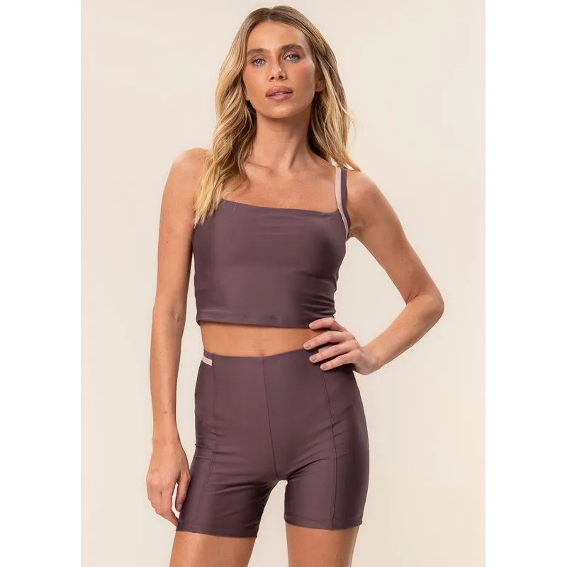 Shorts Médio Invisible Shape Line Up Vivame Roxo/GG
