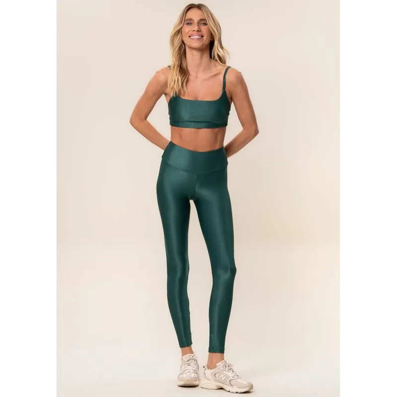 Calça Legging Essential Shape Glow Move Vivame Verde/P