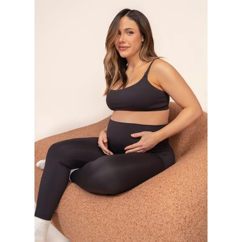 Calça Legging Comfort Maternity Essence Vivame Preto/G
