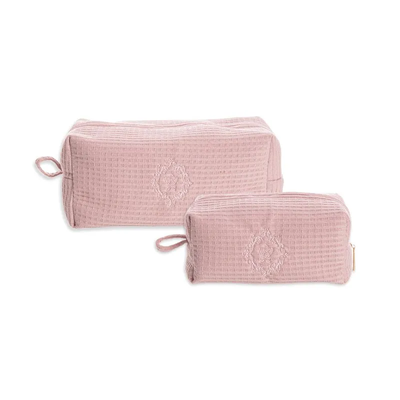 Conjunto Necessaire Piquet Rosa-3/TU