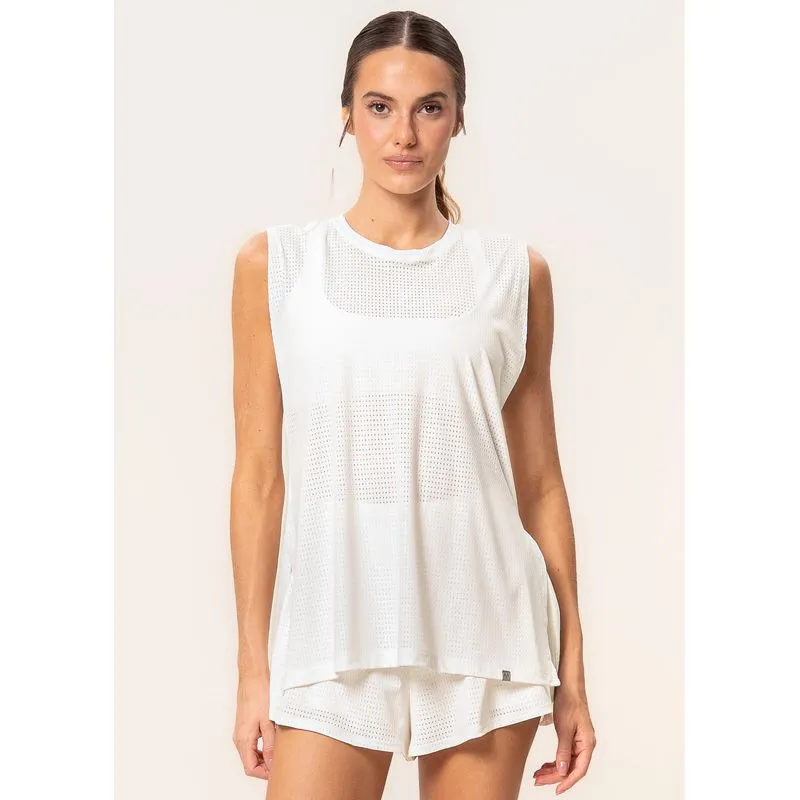Regata Feminina Daily Vivame Branco/P