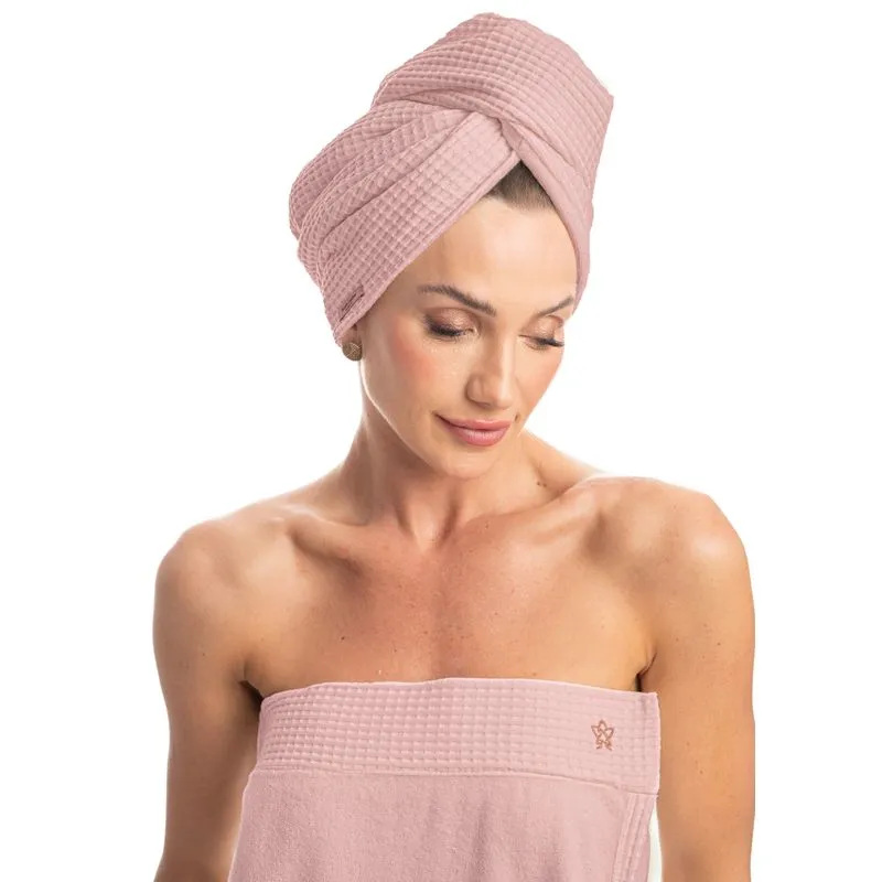 Touca Feminina Piquet Rosa-3/TU