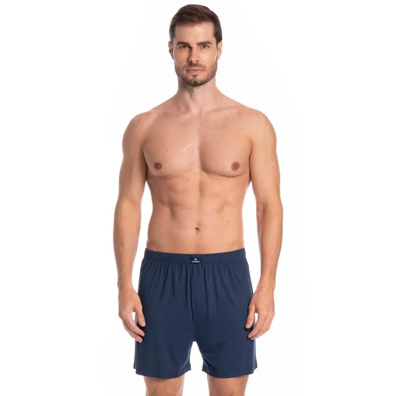 Boxer Masculina Carlos Tombini Azul Marinho/P