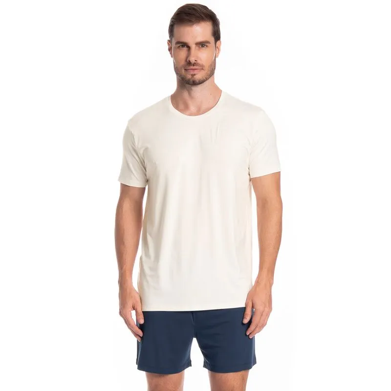 Camiseta Masculina Roma Tombini Branco/GG