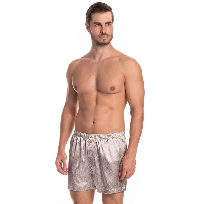 Boxer Masculina Enzo Tombini Bege/GG