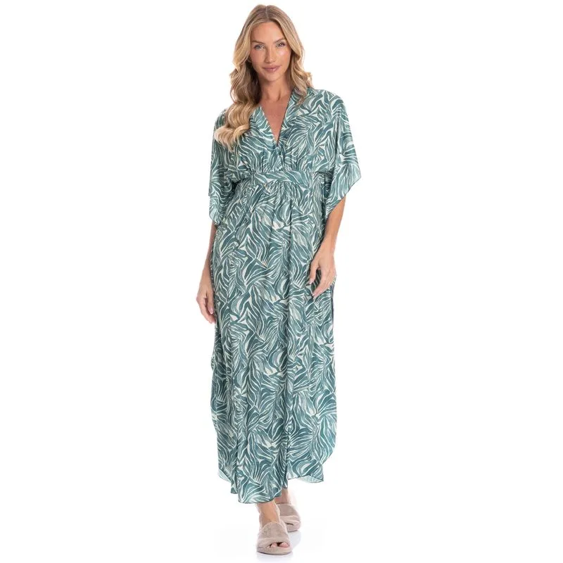 Kaftan Feminino Longo Rafaela Verde/GG