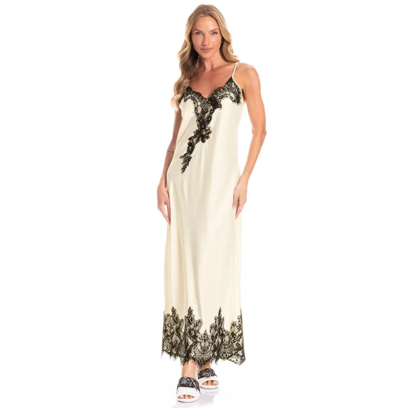 Camisola Feminina Longa Siena Alícia Branco/G