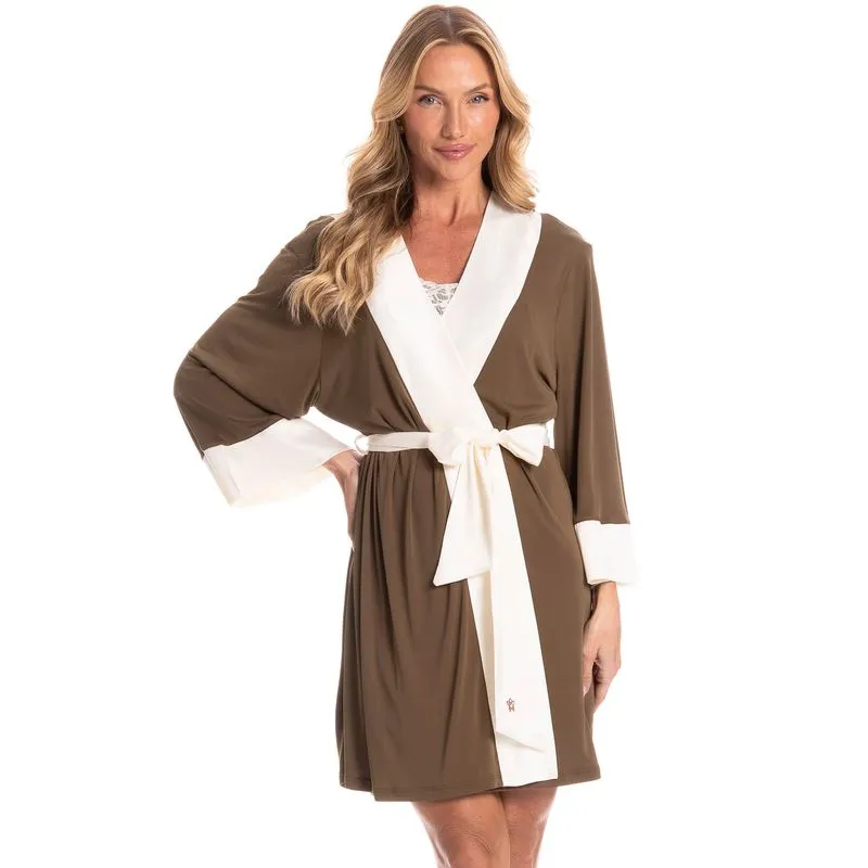Robe Feminino Diana Marrom/TU