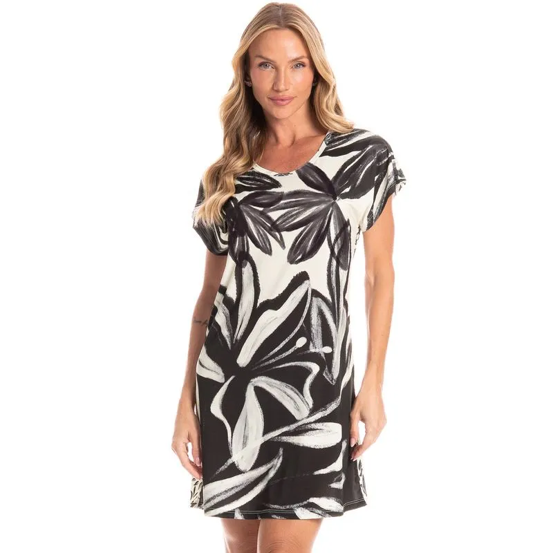 Camisão Feminino Ágatha Preto/G