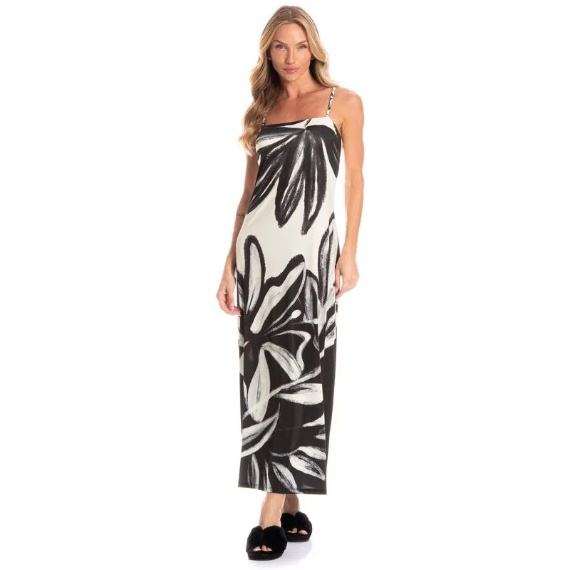 Vestido Longo Feminino Ágatha Preto/G
