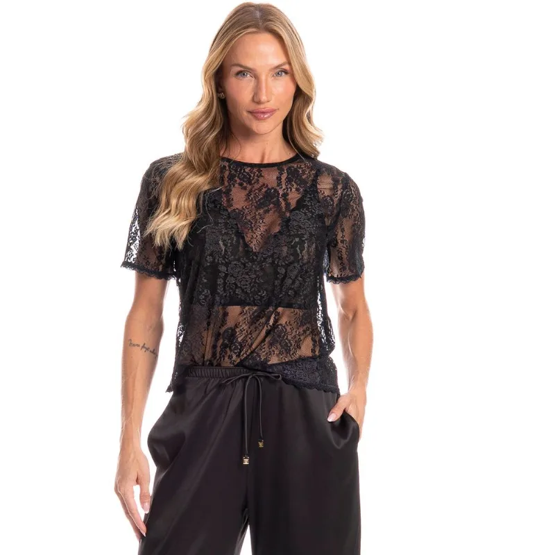 Blusa Feminina Kyra Preto/G