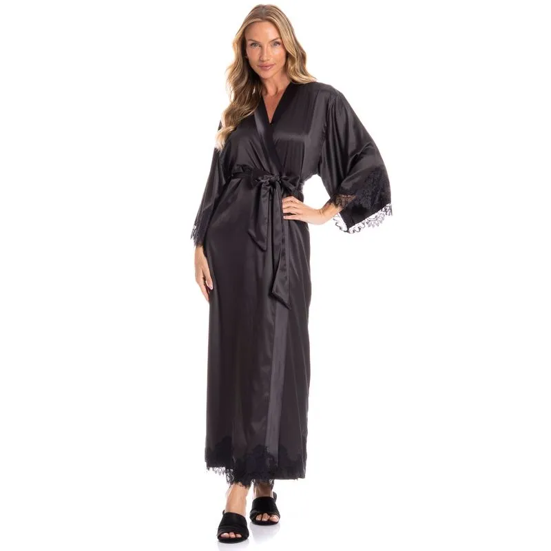 Robe Feminino Longo Jasmim Preto/TU