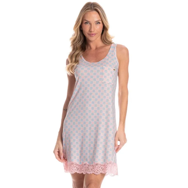 Camisão Feminino Regata Mia Rosa-3/P