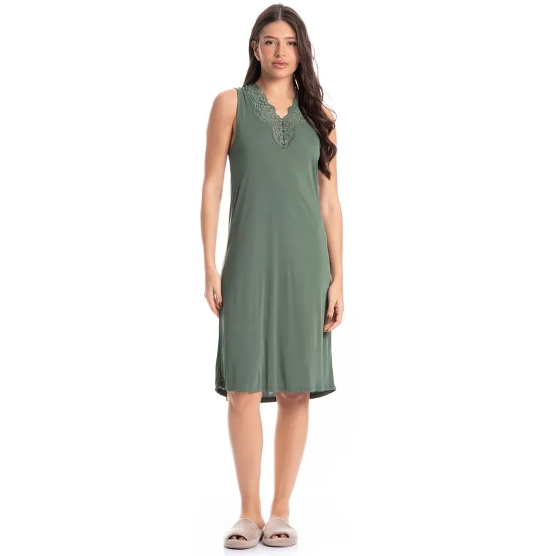 Camisão Médio Regata Biba Verde/G