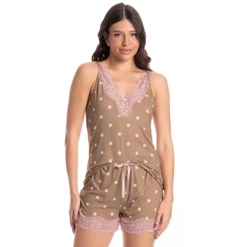 Short Doll Feminino Carla Bege/G