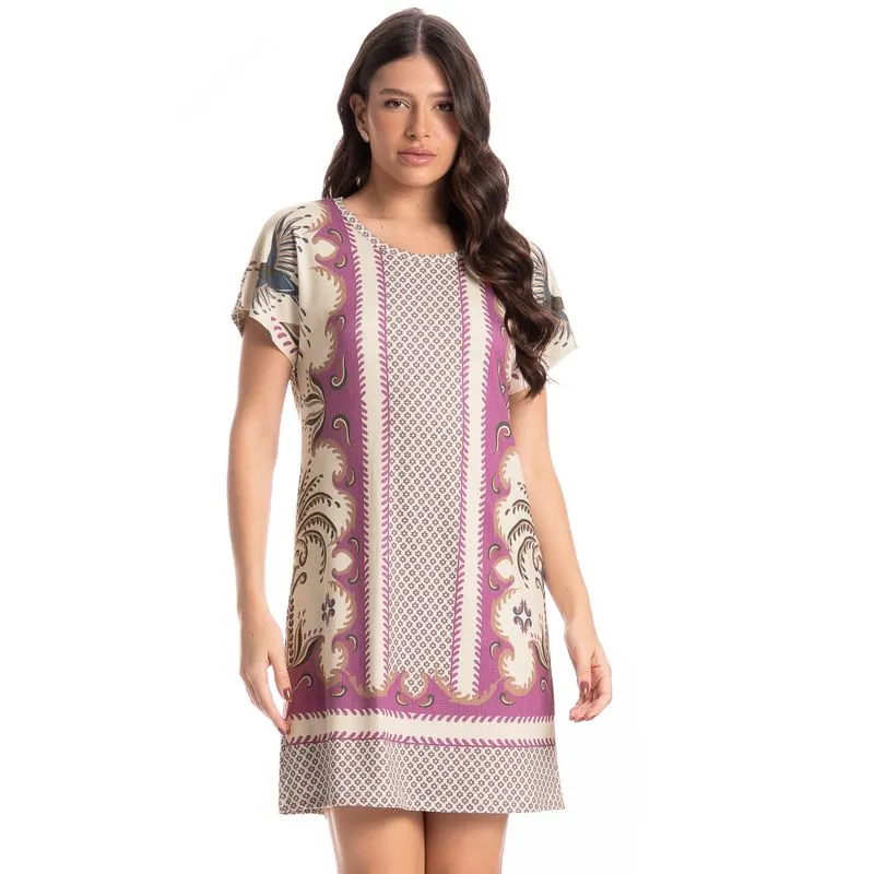 Camisão Feminino Tropical Branco/M