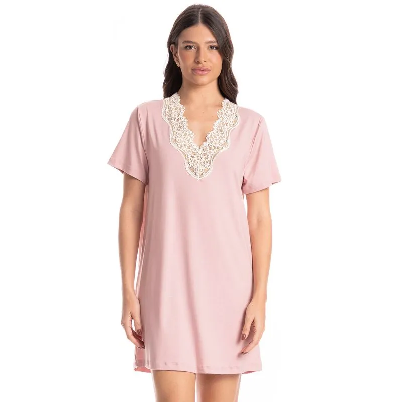 Camisão Feminino Marisa Rosa-3/G