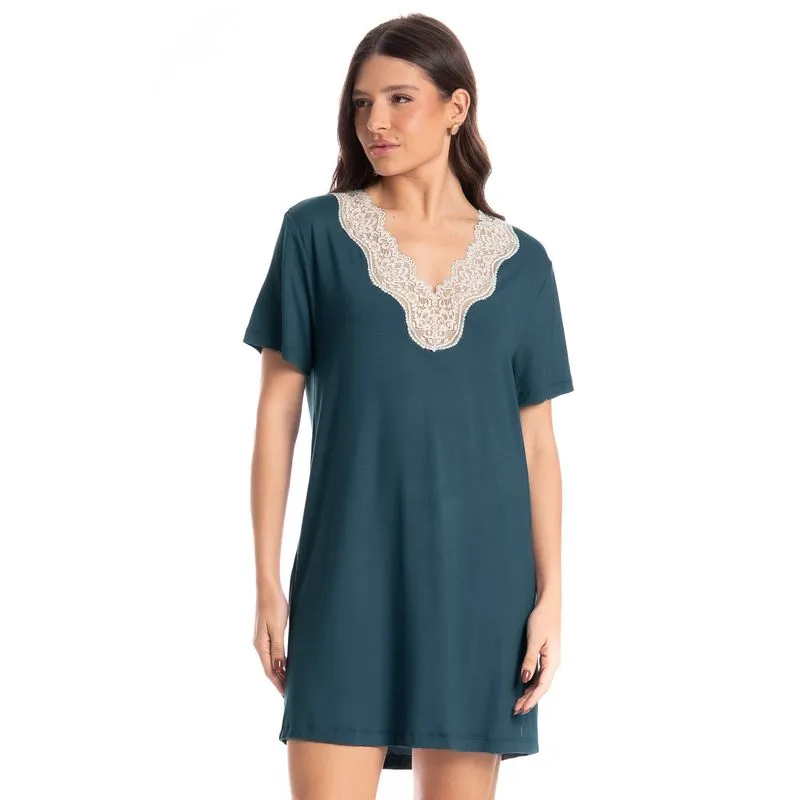 Camisão Feminino Marisa Azul Marinho/G