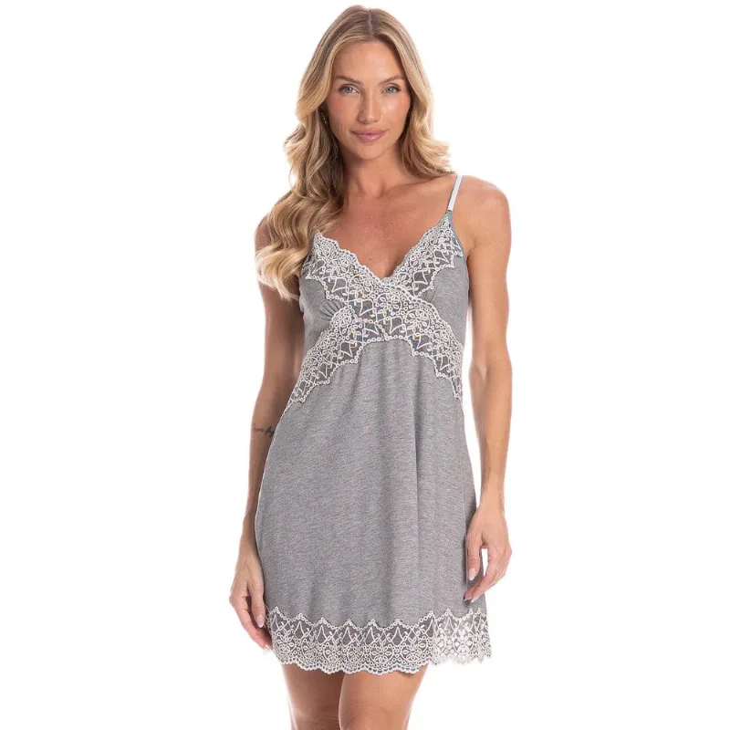 Camisola Feminina Érica Cinza/G