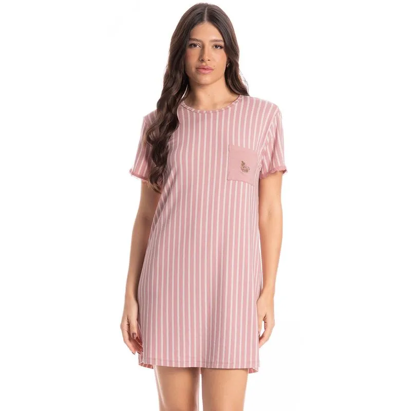 Camisão Feminino Nina Rosa-3/P